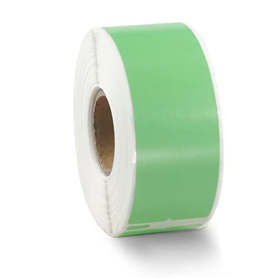 

Green Colored Labels for Dymo 30277 9/16 x 3-7/16 File Folder 2-up Labels Compatible with Dymo LabelWriter Thermal 450 4XL Zebr