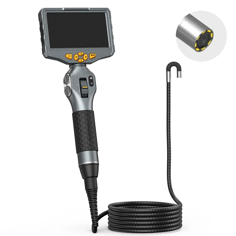 1080P HD 5 Inch screen Industrial Videoscope  Borescope pipe inspection  endoscope