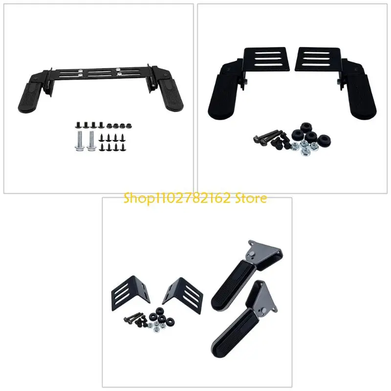 

547B Metal Foldable Footpegs Folding Footrest Electric Scooter Modified Accessories