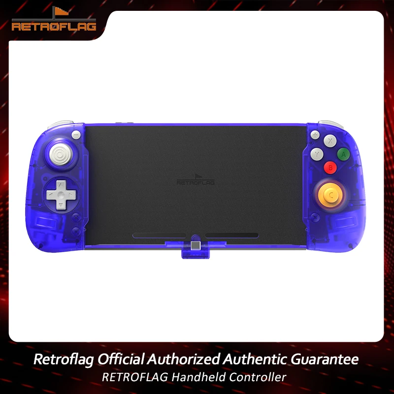 

RETROFLAG Handheld Controller with Hall Sensor No Drift Gamepad Compatibale with Switch Console（Include Switch OLED Model）