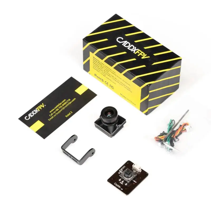 2026 CADDX RATEL 2 - 2.1MM (BLACK) Development Boards Multiprotocol Development Tools