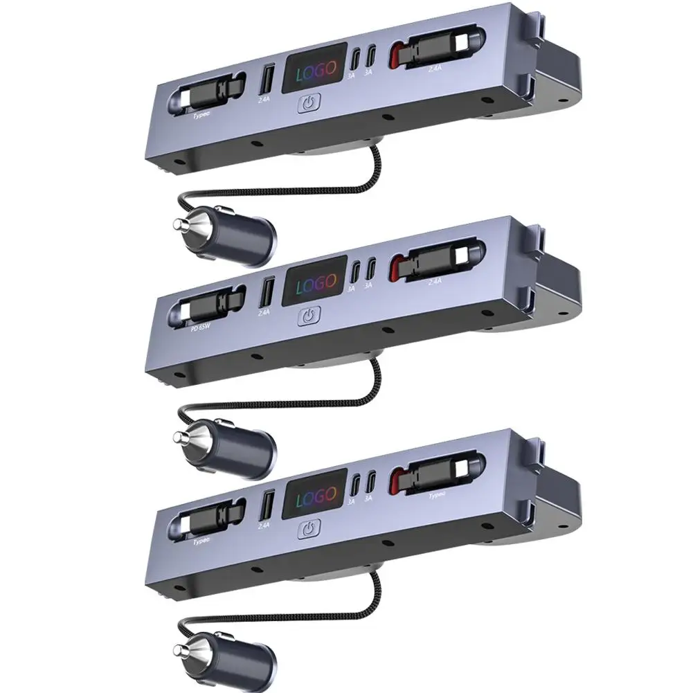 

Высокоскоростное зарядное устройство Tesla Highland 65 Вт, USB-шунт, адаптер док-станции, распределитель питания, удлинитель для модели Y Junip