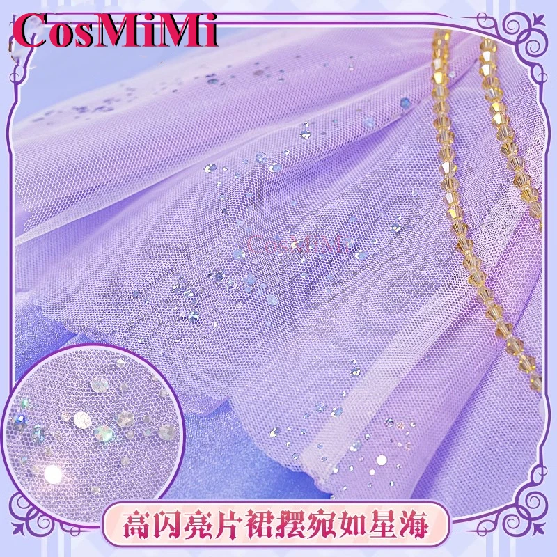 CosMiMi أنيمي LoveLive مينامي كوتوري تأثيري حلي الأبيض عيد الحب الملاك الحلو فستان كرنفال حفلة لعب الأدوار الملابس