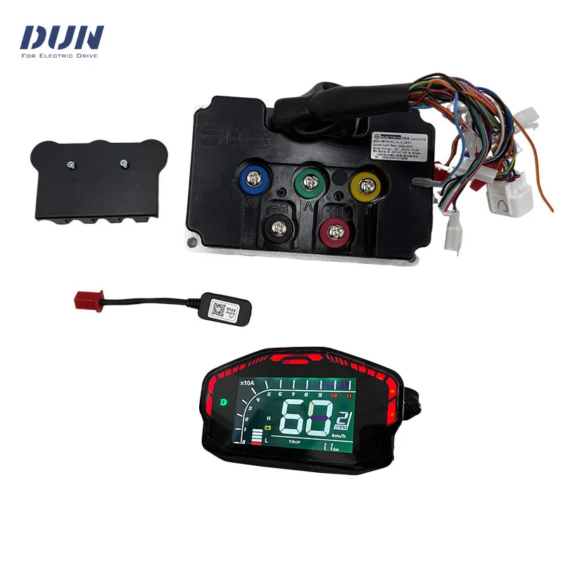 

Nanjing Fardriver ND84680 340A 48V-72V DC Phase 680A V2 Hall Sensor BLDC Controller with DKD Display for 4000W-6000W Motor