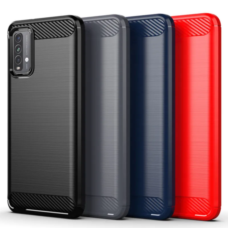 For Cover Xiaomi Redmi 9T 9A 9C 9 Case For Redmi 9T 9 T Capas Bumper TPU Cover For Poco X3 M3 Note 9 10 Redmi 9 9A 9C 9T Fundas