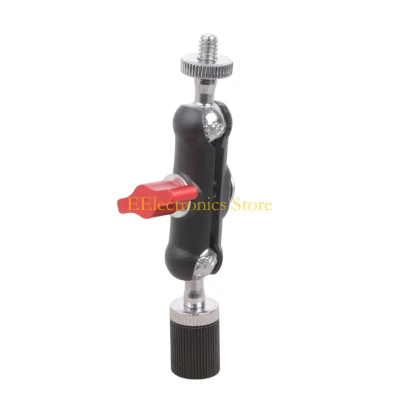 B03C 1/4inch Male to Female Thread Ball Head Shoe Mount Rotation Bracket For Car Vent