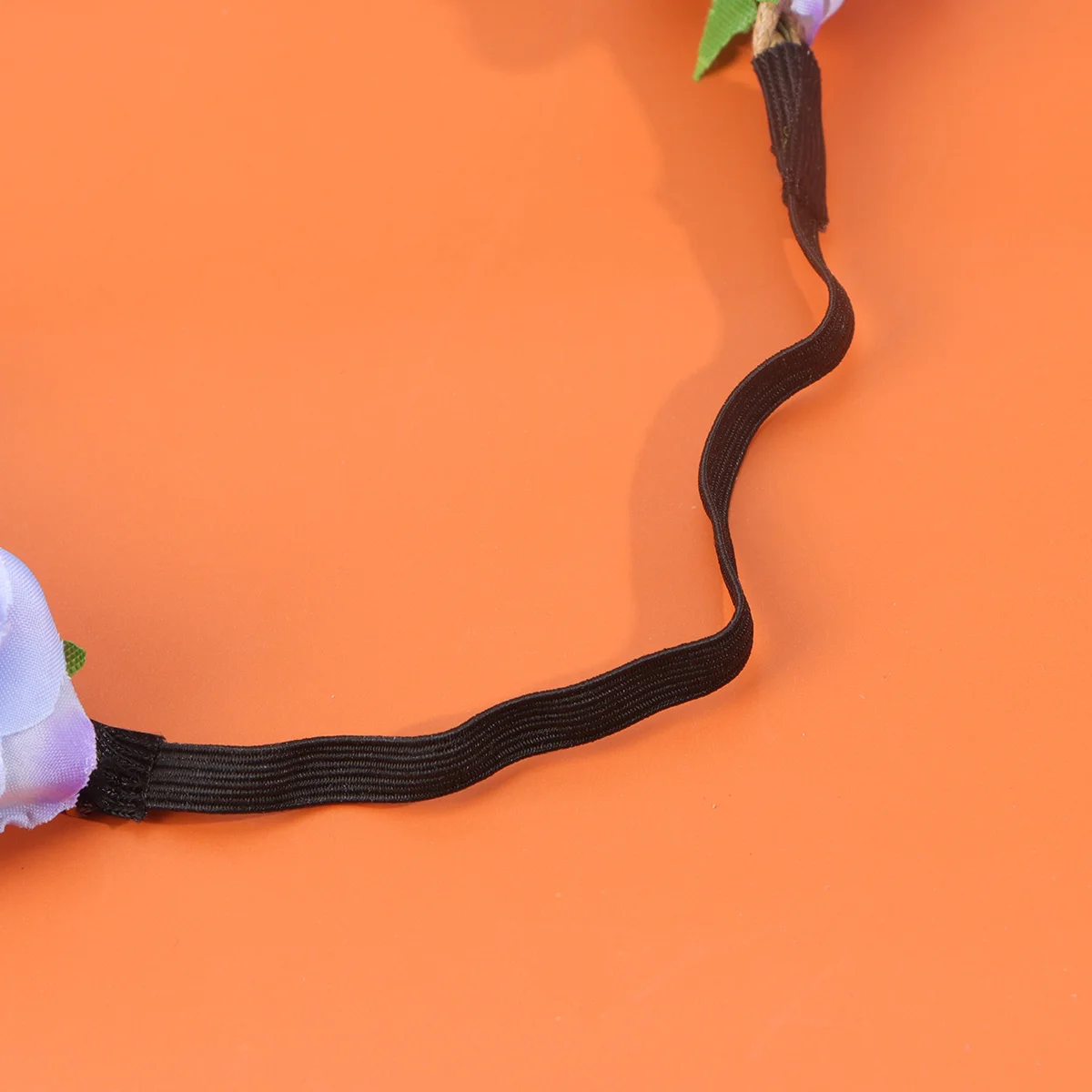 

Повязка на голову с цветком синей розы, прочный свадебный цветочный венок для волос, свадебный фестиваль, аксессуар для фотосессии, повязка на голову с розой