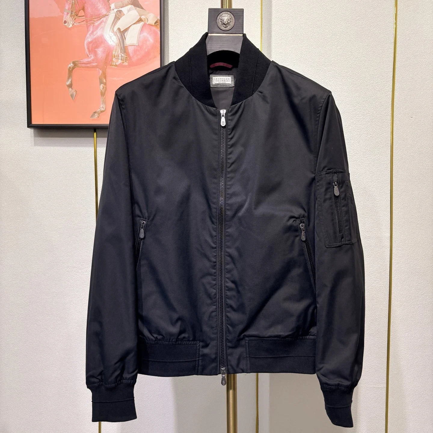 

BC 25aw Threaded Baseball Neckline Men's Jacket