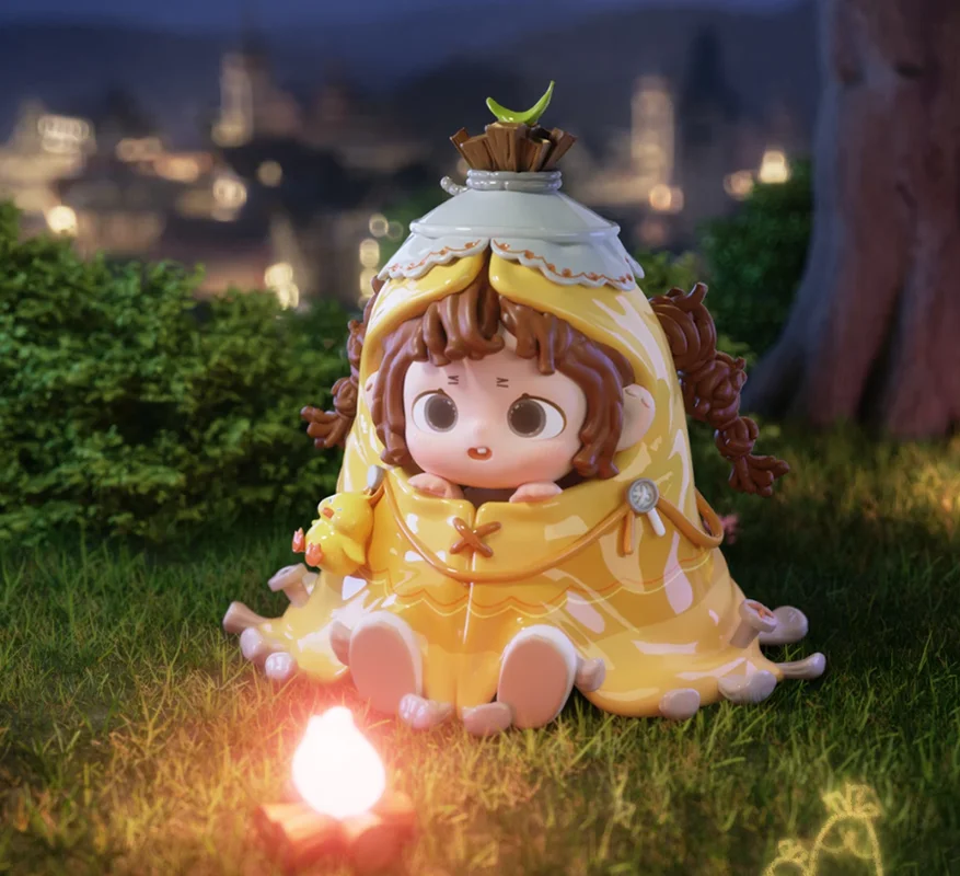

New In Stock Heyone The City Of Shimmer Under The Night Light Series Blind Box Figurines Desktop Ornaments Surprise Gifts