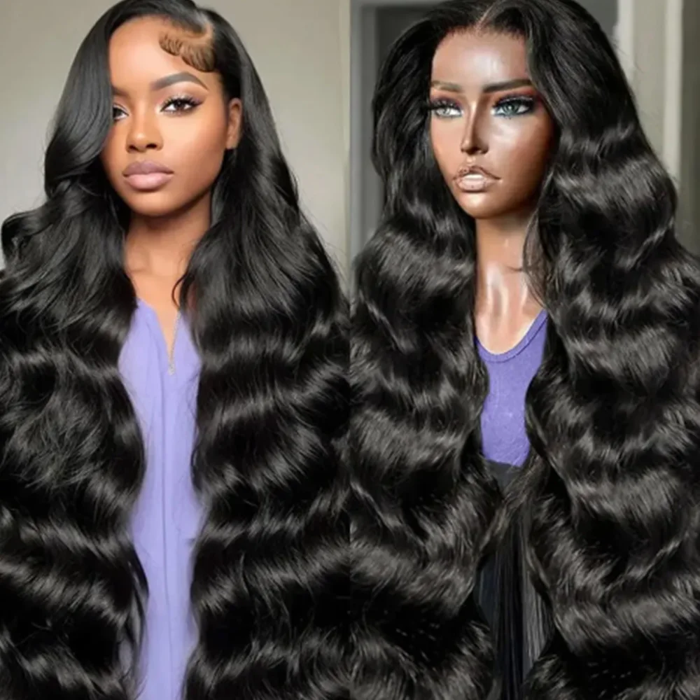 

Парик Body Wave 13x6 13x4 с HD прозрачной кружевной основой, 30-40 дюймов, парик с кружевной передней частью 7x6, 100% натуральные волосы, парики 360 Full Lace для женщин