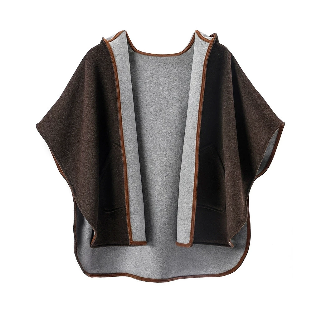 Mid-tot-high-end Europese en Amerikaanse herfst en winter 2025, nieuwe mode wollen kasjmier sjaal-GZXX725