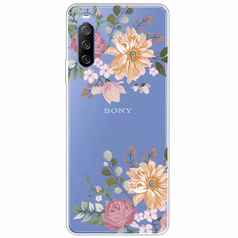 Case For Sony Xperia I IV / 10 IV / 5 IV Cover Clear TPU Soft Transparent Funda Cases for Sony Xperia 10IV 5 IV Cover Silicone