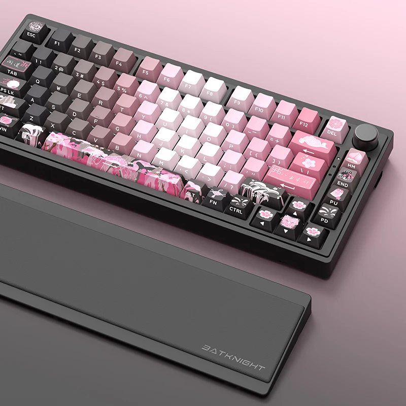 BATKNIGHT BK75 Tao Yao DRAGON Customized Mechanical Keyboard Smart Wireless 3-mode Gasket Hot-Swap Full Key RGB Gaming Keyboard