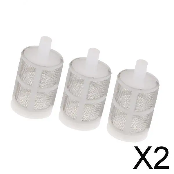 2x3pcs Water Pump Filter Sprayer Diaphragm Pump Filter Water Pump Strainer 7mm