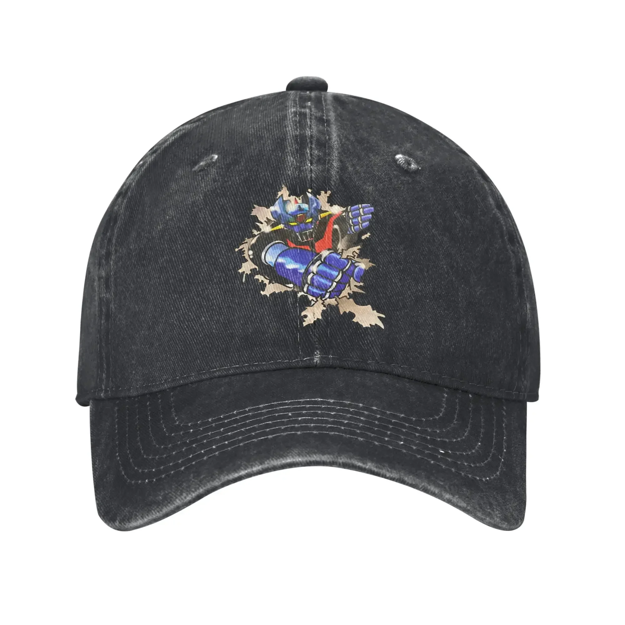 MazingerZ Sun Baseball Cap Out of Paper Trendy Women Men Washed Trucker Hat Sun-Proof Design Outdoor Gym Baseball Caps
