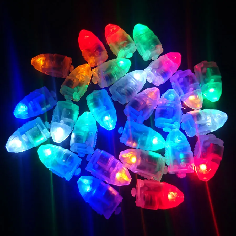 100pcs/lot LED Flash Lamps Balloon Lights for Paper Lantern Balloons Multicolor Valentine\'s Day Wedding Party Decoration Light