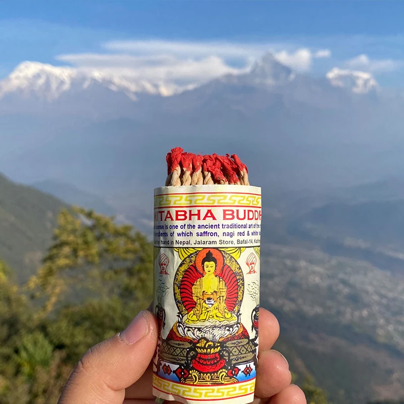 Nowy naturalny Nepalski tradycyjny ręcznie robiony zapach liny z białego szałwii, DIY Home Indoor Fragrance, kojący duch, 1 zestaw