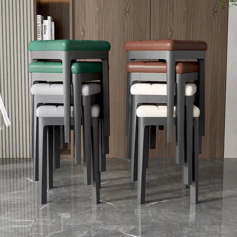 New Dinning Room Restaurants Stools Dining Room Chairs Colorful Small Stool Home Dining Chairs Home Furniture