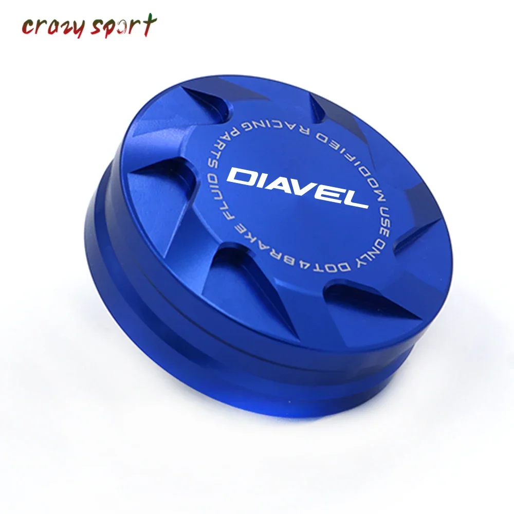 Cubierta de líquido de depósito de freno trasero para motocicleta DUCATI Diavel Carbon 2011-2015 Multistrada 1200 ENDURO/S/DVT 2015-2018