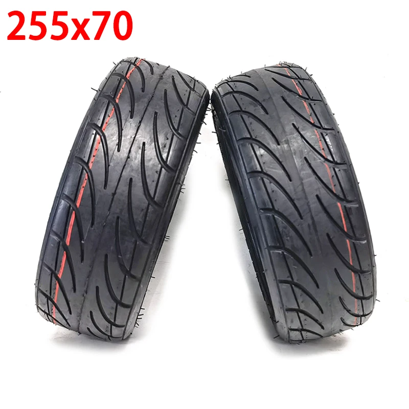 

Good Quality 255x70 Vacuum Tire 255*70 Tubeless Tyre Folding Mini Leisure Car 10 Inch Electric Scooter Tyre