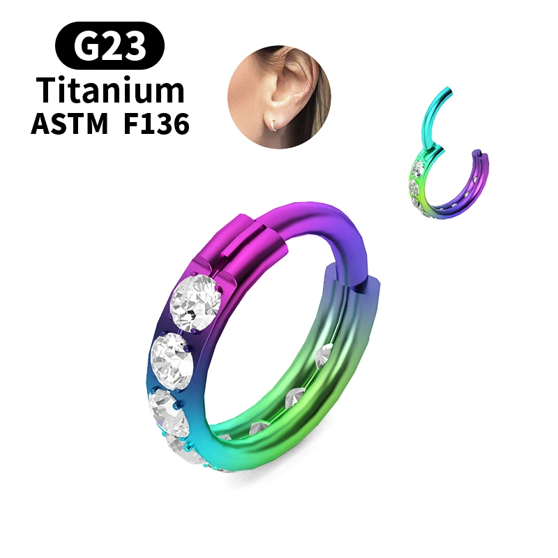 G23 Titanium Piercing Nose Rings Body Piercing for Nose  Jewelry for Women  Earrings