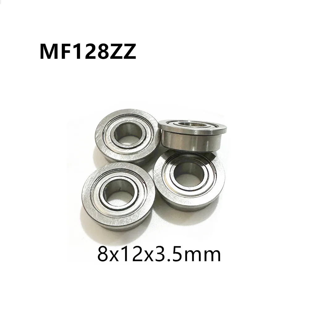 

MF128ZZ LF-1280ZZ F678 8x12x3.5mm Flange Bearings Miniature Deep Groove Ball Bearing