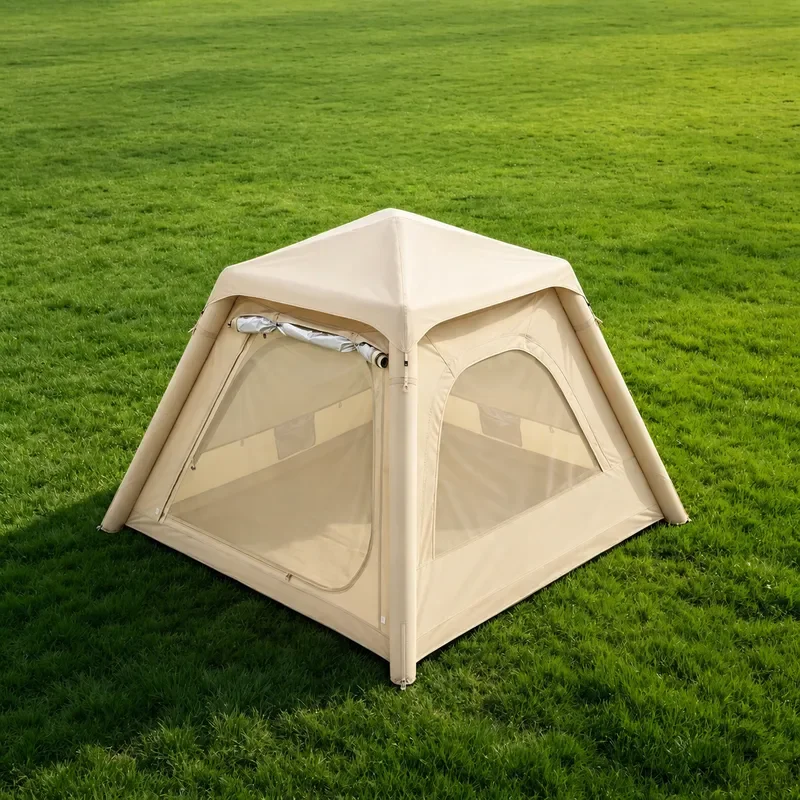 Inflatable Tent Outdoor Portable 5.3m2 Automatic Quick Open Sun Protection Camping Tourism Outing Equipment