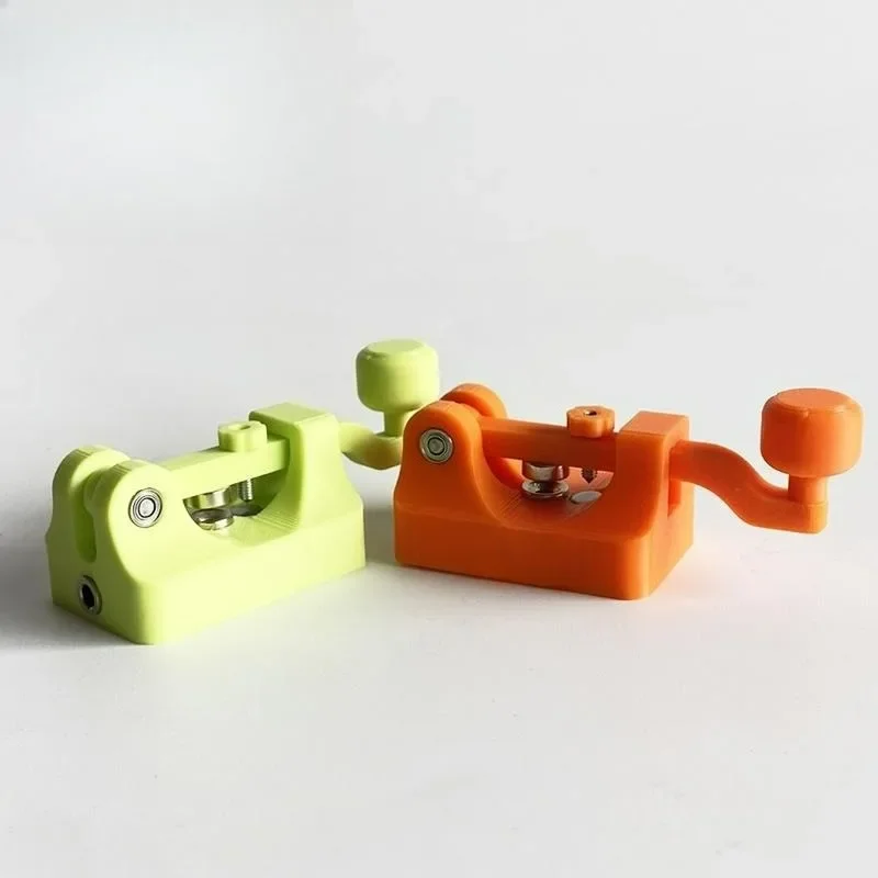 3D Printing CW Key Mini Handheld Single Paddle Shortwave Radio Morse Base 3.5MM Audio PlugGoods in stock