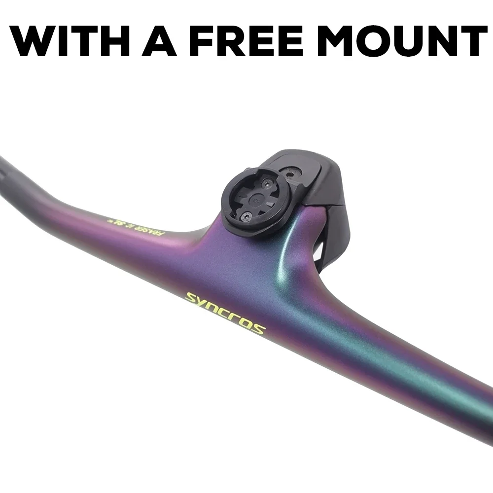 SYNCROS FRASER IC SL WC الحرباء لإطار الشرر -20 ° مسامير تيتانيوم لمقود الدراجة MTB المدمجة من ألياف الكربون بالكامل #1