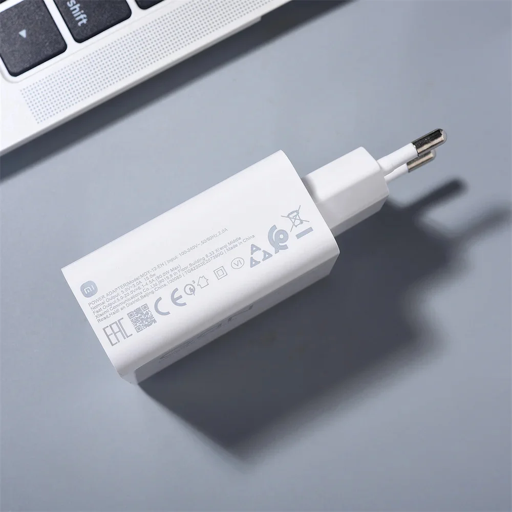 Xiaomi Mi 15 14 13 Ultra Pro POCO F7 X7 X6 Pro Charger 90W Fast Turbo Charging EU Wall Power Adapter 1/1.5/2 M 6A Type C Cable - náhled 2