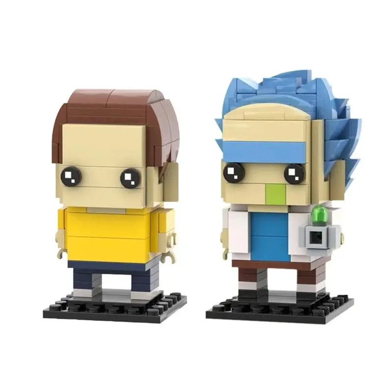 

MOC Figures Brickheadz Science Fiction Animation Building Blocks Sci-Fi Anime Doctor Doll Action Bricks Set Children's Toys