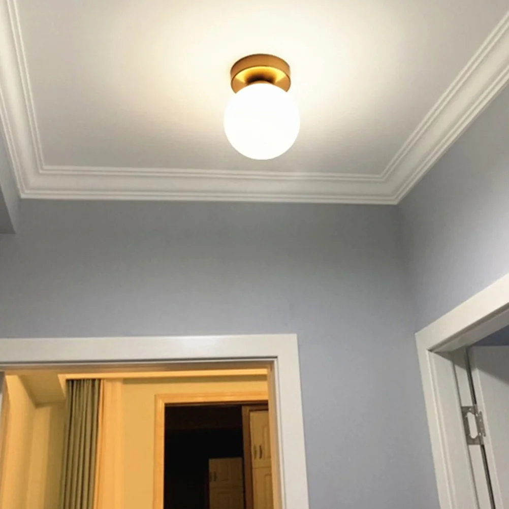 

Ceiling Light G9 Base Farmhouse Light Fixture Bedroom Lamp Without Bulb Modern Minimalist Durable Iron Glass Surface Mounted