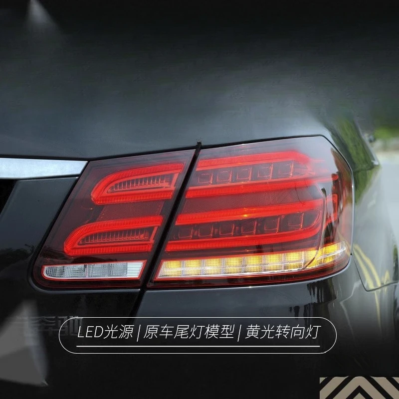 

Подходит для Mercedes-Benz E-Class W212 09-13: Обновление задних фонарей до модели 2014 года, светодиодные ходовые огни и стоп-сигналы (из старой модели в новую)