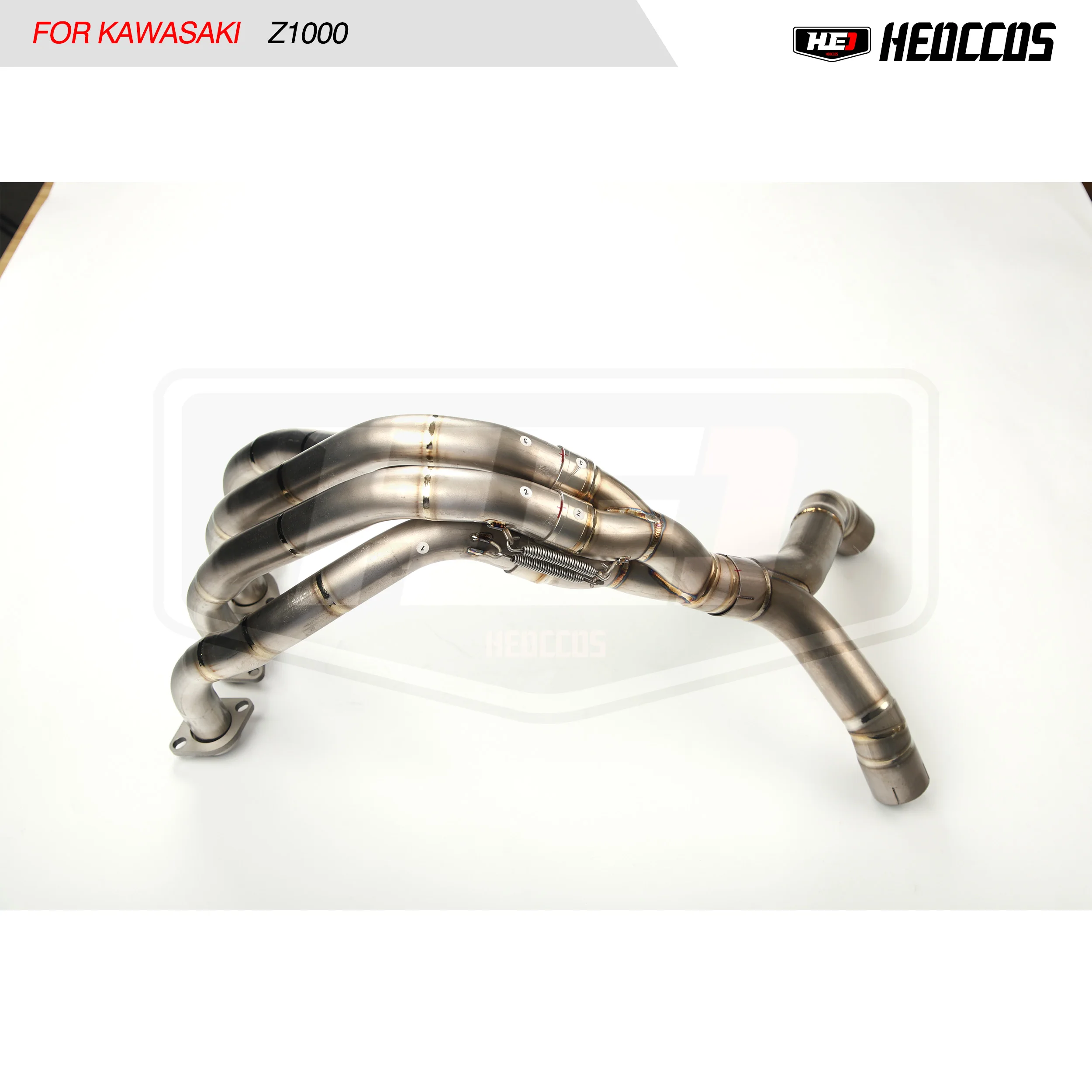 

HEO Performance Titanium Exhaust For Kawasaki Z1000/SX 2015+ Motorcycle Exhaust Pipe Z1000 Titanium Front Section