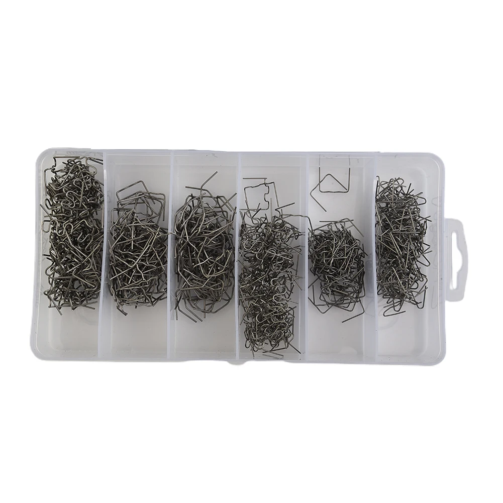 

Fender Box Staples Silver Part Parts Plastic Popular 600Pcs Bumper Hot Hot Sale Stapler Tool Welding Accessories