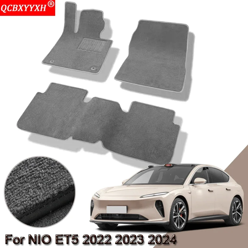 

Custom Car Floor Mats For NIO ET5 2022 2023 2024 Waterproof Non-Slip Floor Mats Internal Protection Carpets Rugs Auto Accessory