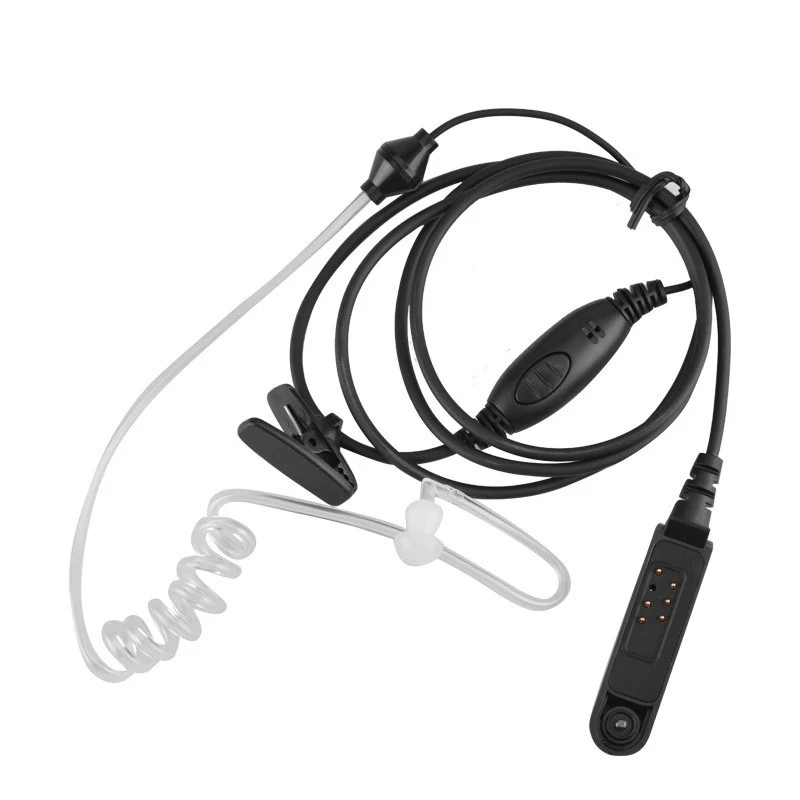 Acoustic Air Tube Earpiece Headset For Motorola GP328 GP338 PTX-760 GP340 Walkie-Talkie Duct Headset