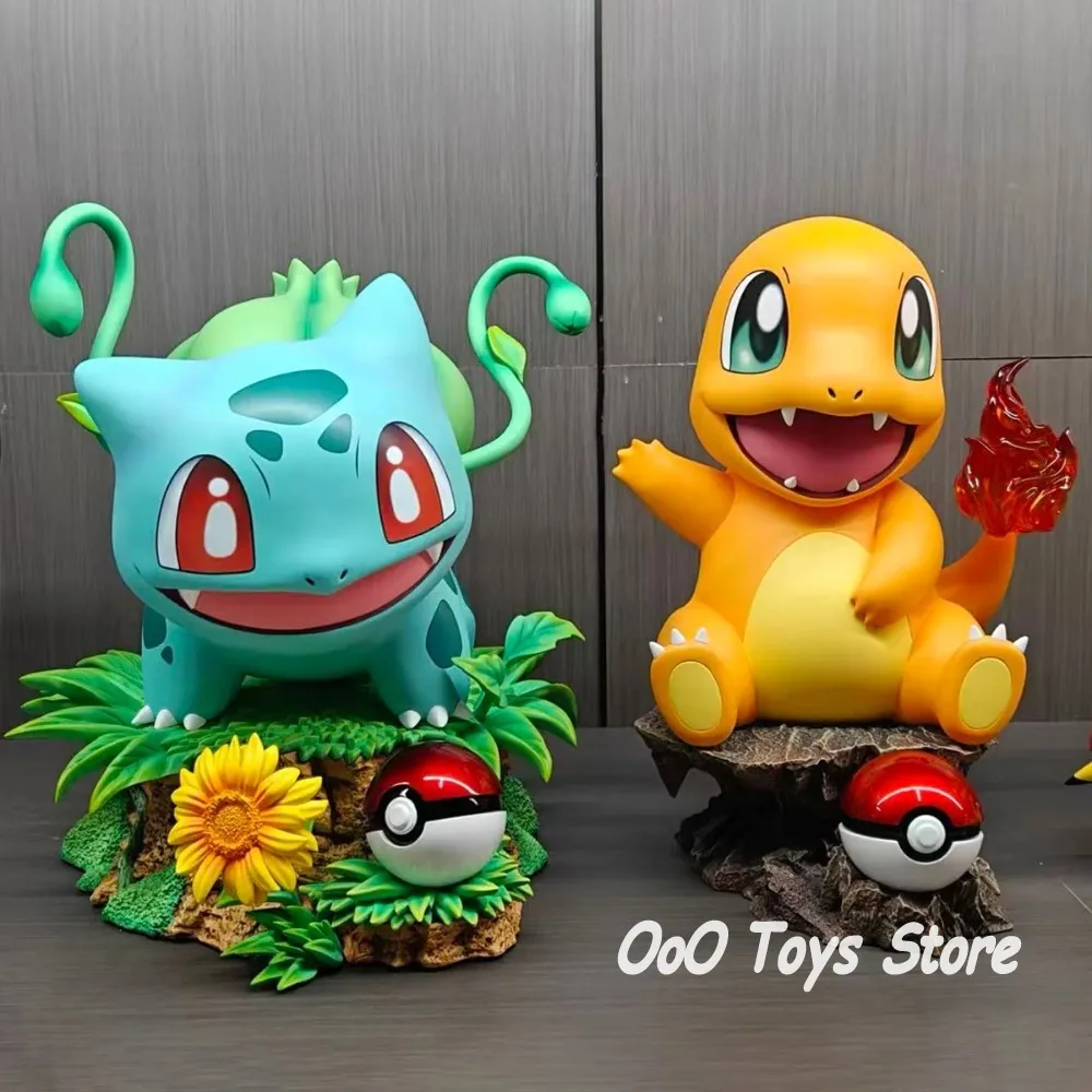 Anime Pokemon Figura Bulbasaur Charmander Action Figures 10 cm PVC Action Figures Collezione Modello Giocattoli Regali 10 cm