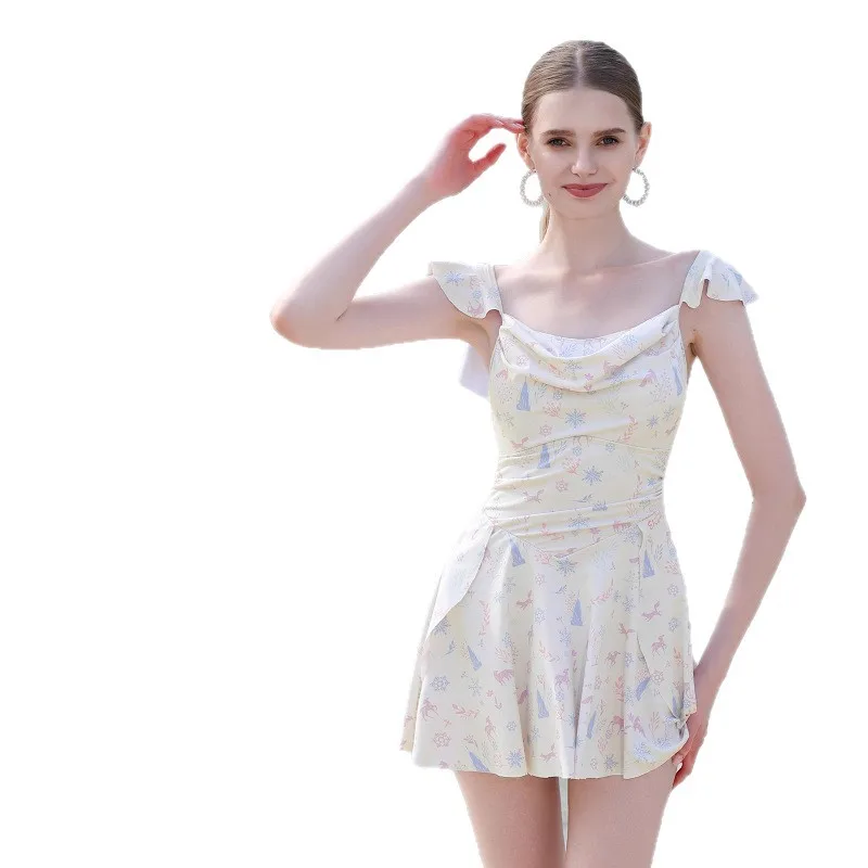 Disney damesbadpak 2025, buikbedekking, magere rok, eendelig badpak, Sea Resort Hot Spring-badpak