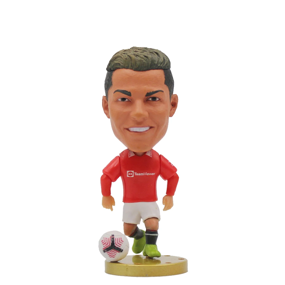 مجسمات أشهر لاعبين كرة القدم المصغرة (سوكروي) بطول 6.5 سم | Soccerwe Mini Football Star Action Figure 6.5cm