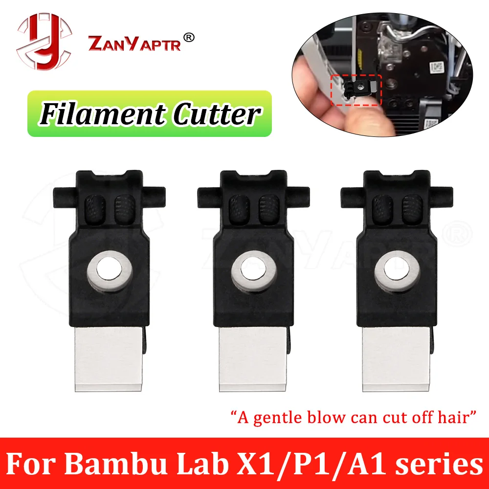 

Для bambu lab X1/P1/A1 Series Лезвия для резки нити Запасные части Антикоррозионно- и износостойкие Точная резка 3D-печать