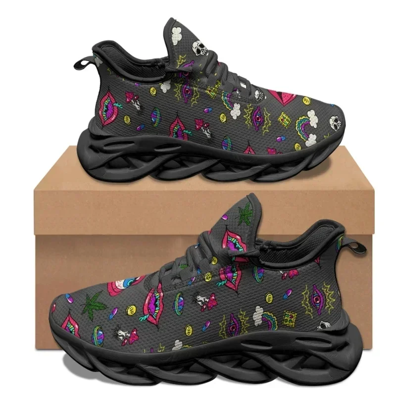 Custom Made Subliminal Print New Women Men Sports Shoes Sneakers WK9W WK9B