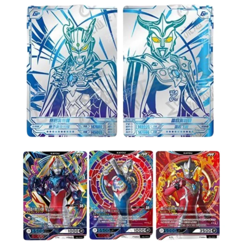 KAYOU Carta Ultraman autentica The X-Files of Super Universe Otter Heroes Collezione di giochi di cartoni animati Giocattoli Regalo periferico Scatola originale