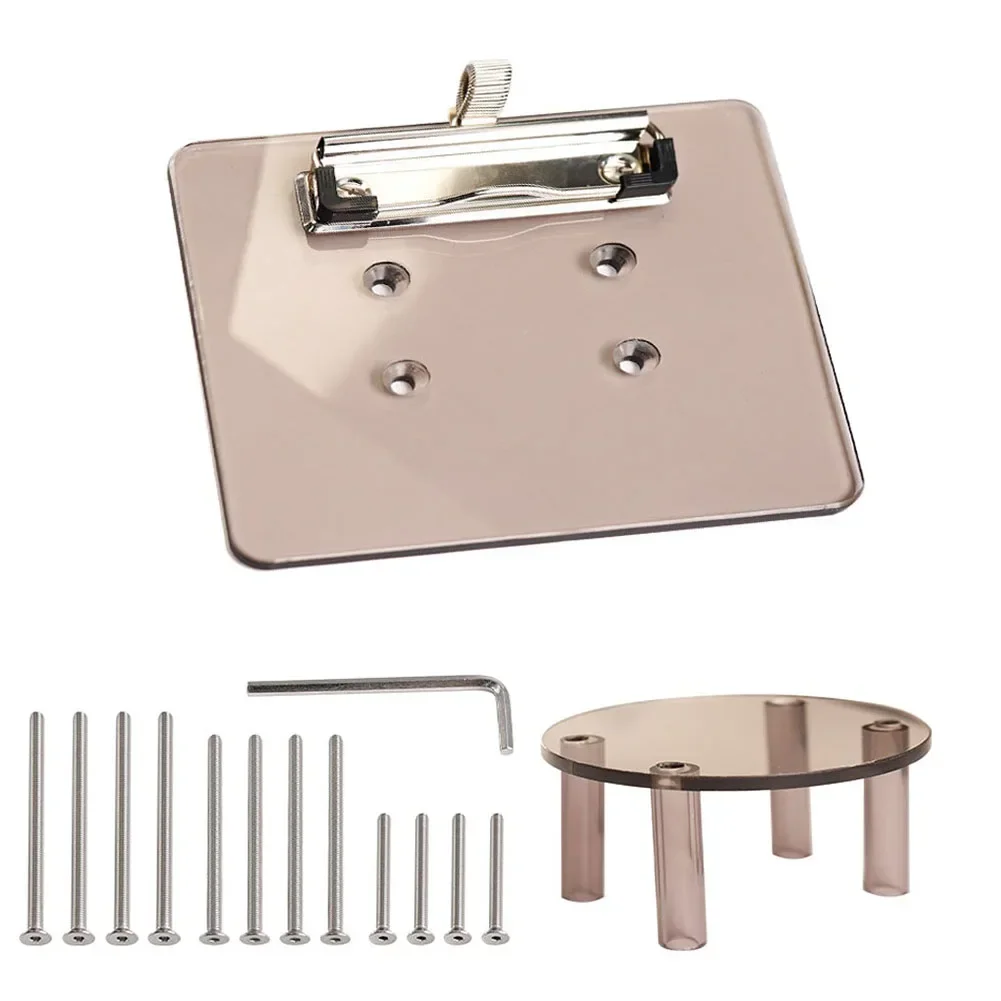 

1 Set Steering Wheel Scorecard Holder For Golf Cart Steering Wheel Scorecard Holder Acrylic Scoreboard With PenClip Accessories