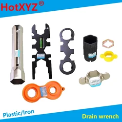 Sewer wrench faucet multifunctional sleeve repair tool toilet bubbler inlet pipe installation accessories