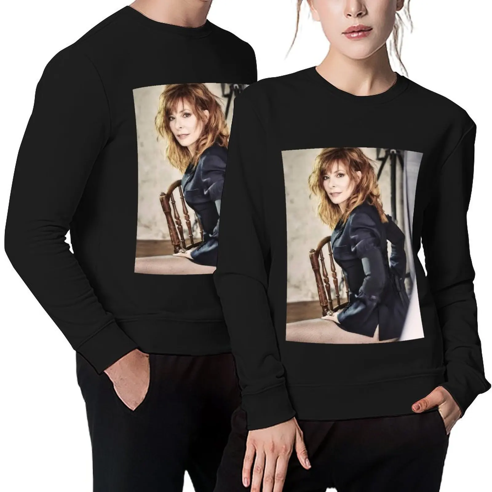 

MYLENE FARMER 2022 Pullover mens clothes blouse autumn clothes men clothing hoody