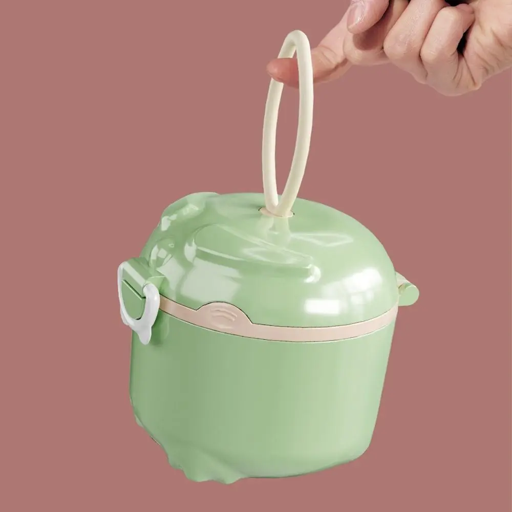 Milk Powder Spoon Cartoon Seal Jar Candy Color Toddle Snacks Container Food Storage Box Baby Milk Powder Box Essential Cereal