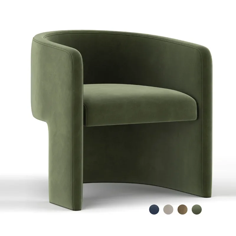 Fabric single sofa chair Nordic leisure beauty salon designer personalized hotel club negotiation stool