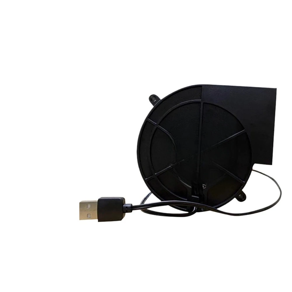 9733 5V 1A 9.7cm USB Power Bank Heating Stove Outdoor Firewood Stove BBQ Grill Blower
