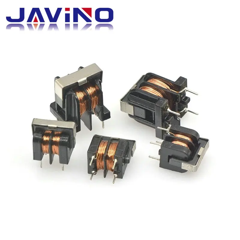 5Pcs/lot UU9.8 UF10.5 Common Mode Choke Inductor 10mH 20mH 30mH 40mH 50mH For Filter Pitch 7*8mm 10X13mm